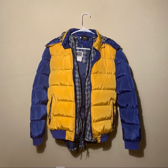 Oversized checked pattern jacket - Picture 4 of 5